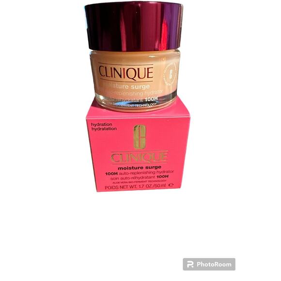 Clinique Moisture Surge 100H Auto Replenishing Hydrator 1.7 oz NIB 50 ml New LE - Picture 2 of 2